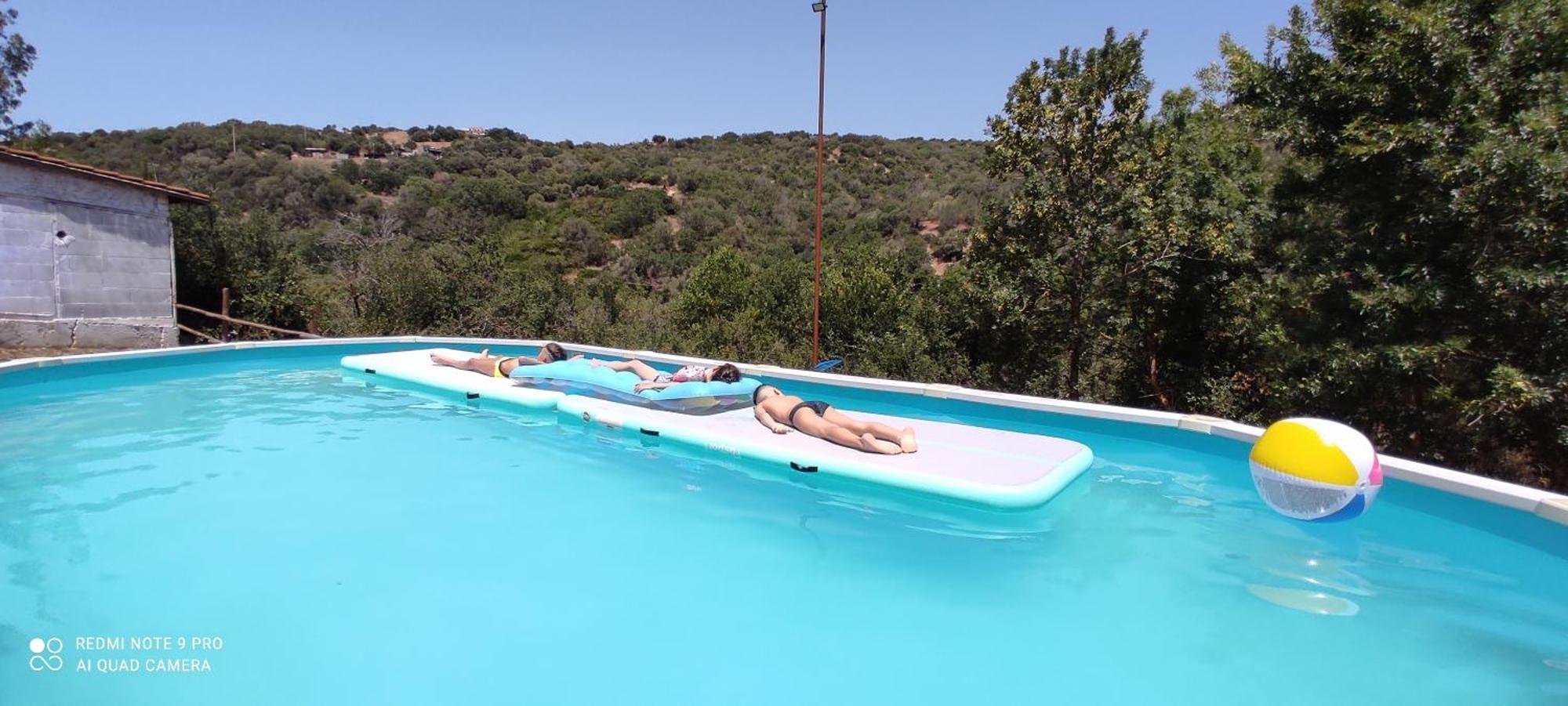Dimora Il Camaleonte Apartments In Nature With Pool Civitavecchia Bagian luar foto